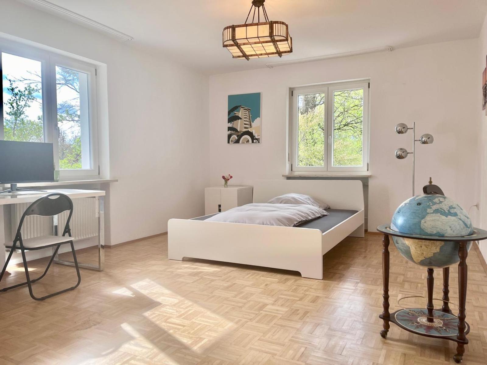 Large House With 4 Bedrooms In A Quiet And Greened Area Near *